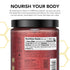 13.2 oz (375 Drizzle Berry Bliss Raw Honey - All Natural Pure Raw Honey with Organic Blueberry, Unfiltered & Unheated