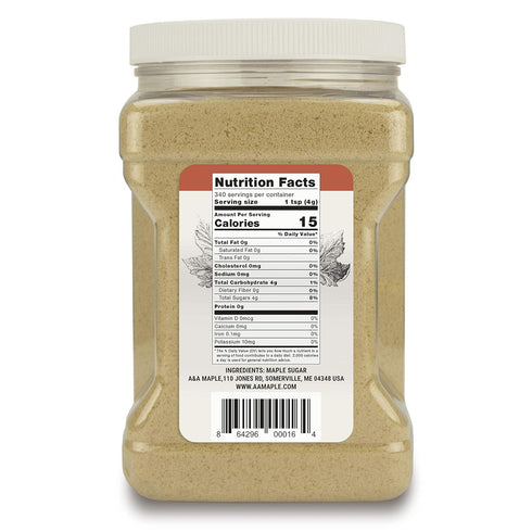 A&A Maple 48 Oz Pure Maple Sugar