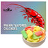 Fusion Select 1 Pk Uncooked Prawn Crackers - Multi-Colored Shrimp Chips for