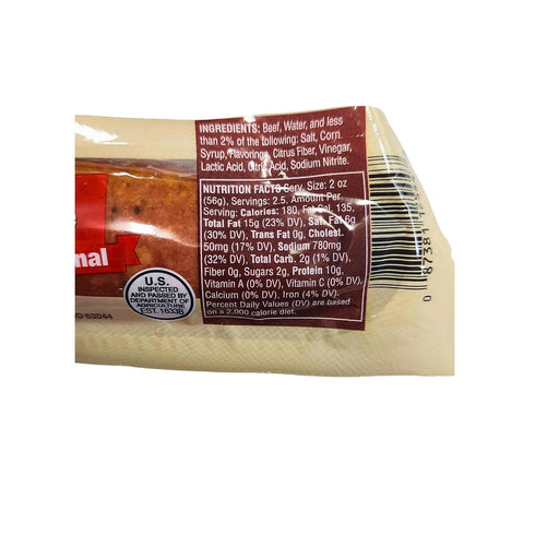 generic Summer 5 oz, 3 Pack Brushy Creek Beef Sausage Original