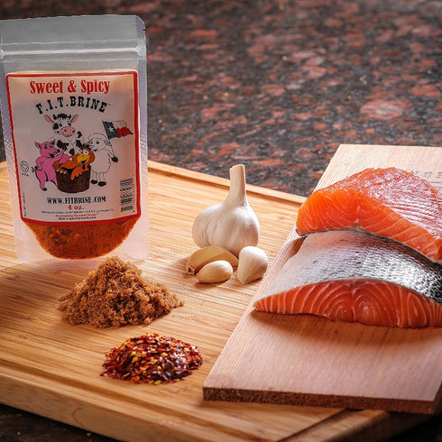 8oz Flavor-Packed FIT Brine - Sweet & Spicy, | Premium Meat Tenderizer & Seasoning | & All-Natural, Easy-to-Use