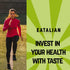 10 oz/300g EATALIAN by AMZ BETTER Protein Pistachio Flavoured Topping, Sweet Protein Cream in Squeezer, Made in Italy