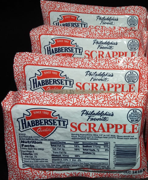 Poiget (4 Package) Philadelphia's Favorite Scrapple Pound