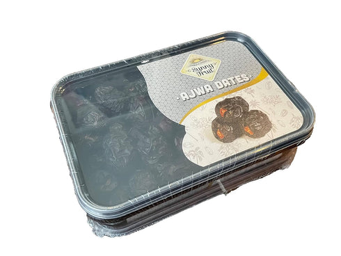Ajwa Dates Premium Quality 2 pack, 800g/28.2oz total (400g/14.1oz x 2) -