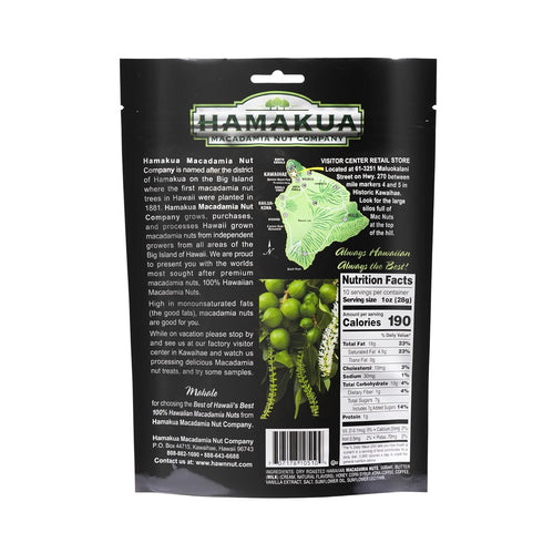 Hamakua Macadamia Nuts - Sweet Glazed Kona Coffee - Hawaiian Grown Flavored Dry Roasted Half and Whole Macadamias