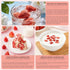 SIJIYUNLI 100g/3.52oz -Freeze dried strawberries Whole strawberry,Non fried|Low calorie|Vegan.Leisure snacks for Binge