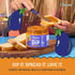 (2 Pack) Hummus Growee Vegan Garlic Eggplant Dip | Nut-Free, Gluten-Free & Dairy-Free Spread | Plant-Based Cheese