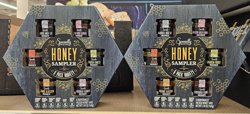 Generic Specially Selected Honey Sampler 6 Pack Variety 5.93oz 168g (Two Boxes)