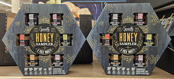 Generic Specially Selected Honey Sampler 6 Pack Variety 5.93oz 168g (Two Boxes)
