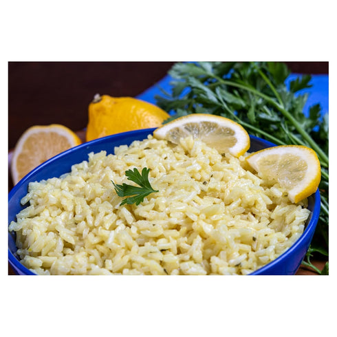8oz Pack 1) Vigo Authentic Greek Lemon Rice, Fresh Zesty & Fragrant, No Fat, (Greek Lemon