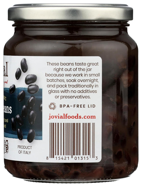 13 OZ JOVIAL Organic Black Beans