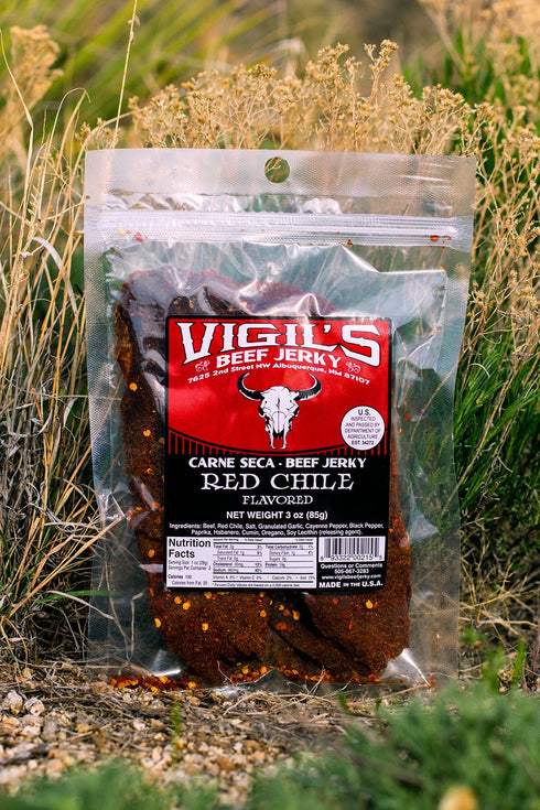 Vigil's Beef Jerky Vigil's Red Chile Beef Jerky 3oz.