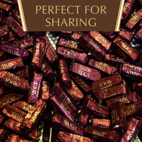 Pack 2 10oz Almond Roca of Canisters - Individually Wrapped Dark Chocolate Candy - Buttercrunch Toffee with Almonds
