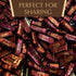 Pack 2 10oz Almond Roca of Canisters - Individually Wrapped Dark Chocolate Candy - Buttercrunch Toffee with Almonds