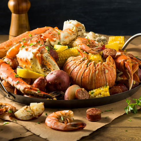 GranAroma Seafood Seasoning, 13.9 oz - Blend of Spices for Fish & Shrimp, Flavorful Seasoning