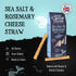 West Country Legends 100g Pack 1 Sea Salt & Rosemary Cheese Straws Traditional Cheddar Cheese Straws with Sea Salt