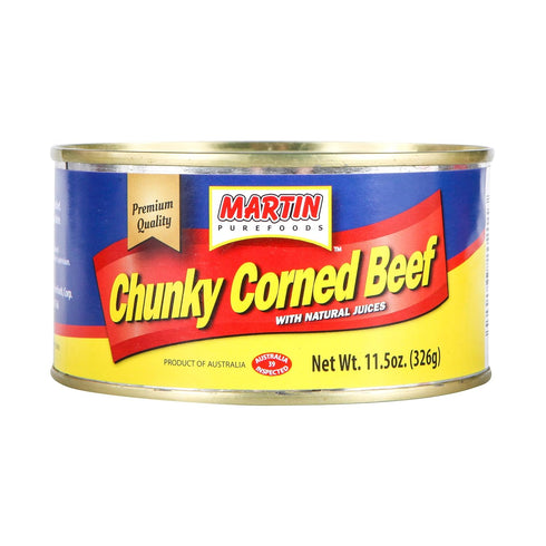 Martin Purefoods 11.5 oz , Chunky Corned Beef