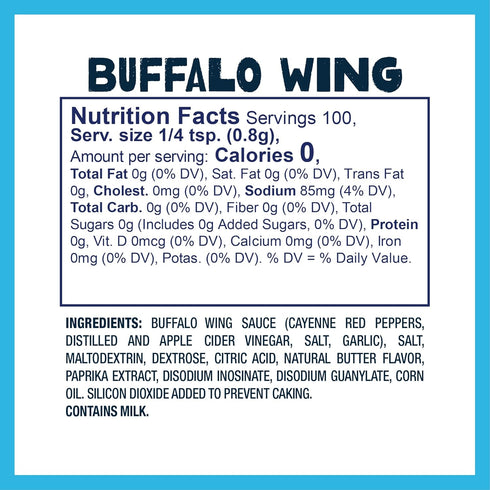 Kernel Season's Popcorn Seasoning, Buffalo Wing, 2.85 Ounce (Pack of 6)