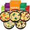 DGYLHBJ Vegetable Soup Mix, 12g/Bag, Freeze-Dried Instant Mix Soup with 5 Flavors (Laver,Spinach,Radishes-Shrimp,Vegetables,Tomato),