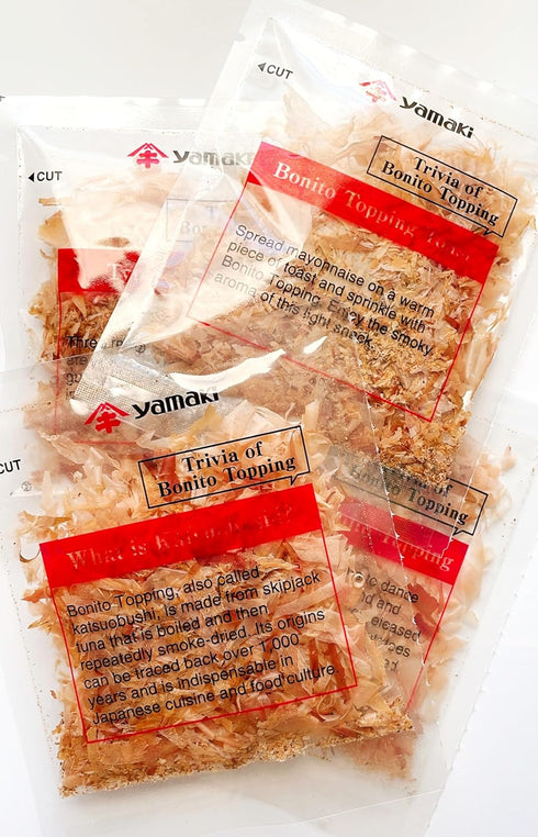 Yamaki (20 PACK) Bonito Topping, Premium Dried Shaved Skipjack Tuna