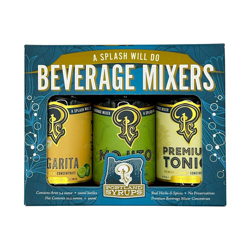 Pack 40% Set (3.4oz Portland Syrups - Sampler - CHOOSE YOUR OWN FLAVORS - Premium Beverage Concentrates for Cocktails