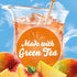 60 Pack, 12 5 Packets Crystal Light Peach Mango Green Tea Naturally Flavored Powdered Drink Mix, ct Canisters