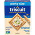 Triscuit Original Whole Grain Wheat Crackers, Vegan Crackers, Healthy Snacks, Lunch Snacks,