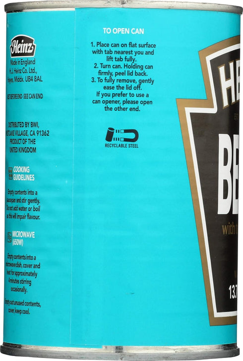 13.7 Oz Heinz, Baked Beans With Tomato Sauce