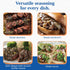 20 oz (Pack 2) Chef Paul Magic Seasoning Blends Blackened Steak Magic | Bold Flavor for Steak & Beef | Gluten-Free