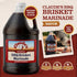 (Pack 1, 64 oz) Claude's Original BBQ Brisket Marinade Sauce of Smoky Texas Barbecue Sauce Tenderizing, Gluten Free