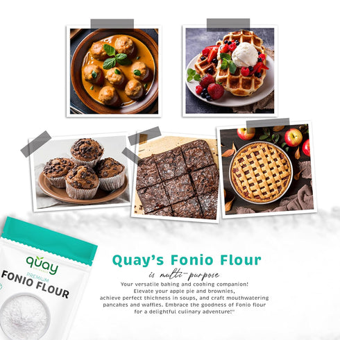 Gluten-Free Fonio Flour - Ancient Super Grain, Non-GMO