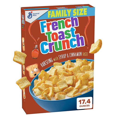 French Toast Crunch , Breakfast Cereal, 17.4 oz (Pack of 5)