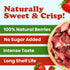 8 100% Food to Live Organic Freeze-Dried Strawberries, Ounces Natural Berries, No Sugar Added, Vegan and Nutritious