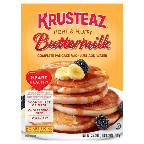 Krusteaz Heart Healthy Pancake, 25.2 Oz