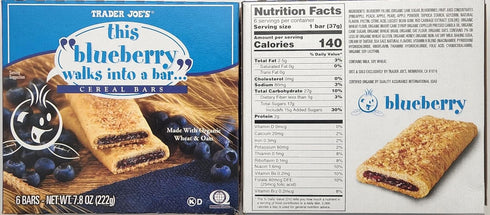 Trader Joe's Pack 3 Cereal Bar Variety - Flavors