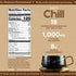 18 Perk Chill Drink Mix (Dutch Hot Cocoa) Servings Calming Melatonin-Free Nighttime Sleep Aid Support with Magnesium