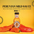 50 8.5 oz Kusi Foods MYSTIC GOLD Peruvian Mild Hot Sauce, Made with Yellow Chili Peppers, Banana and Aji Charapita