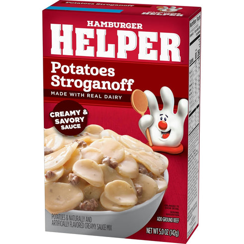5.0 12 Hamburger Helper Potatoes Stroganoff, Ounces, per Case