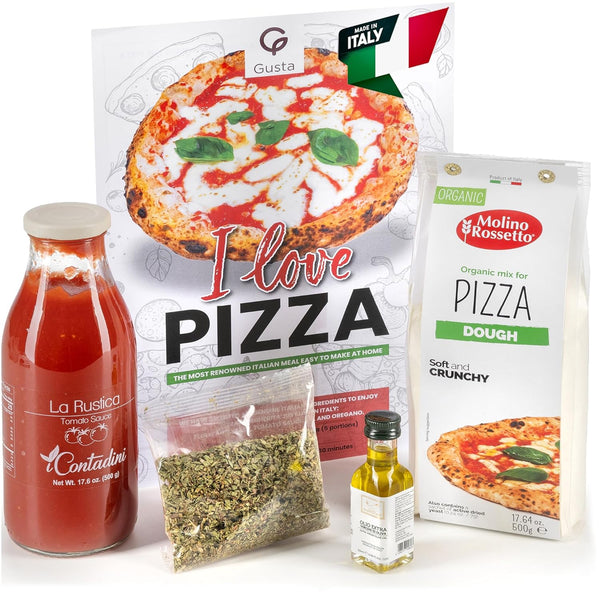 Gusta Pizza Meal Kit - Made in Italy - Gourmet Italian Food