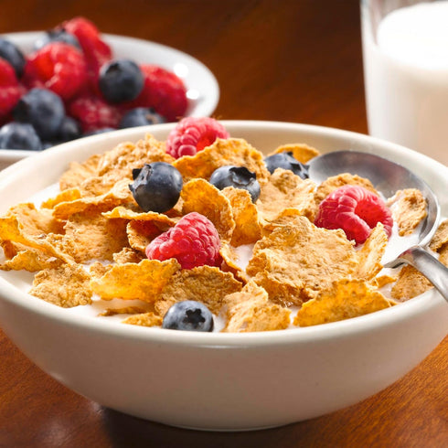 Total 100% 11 16 oz Breakfast Cereal, Daily Value of Vitamins and Minerals, Whole Grain Cereal