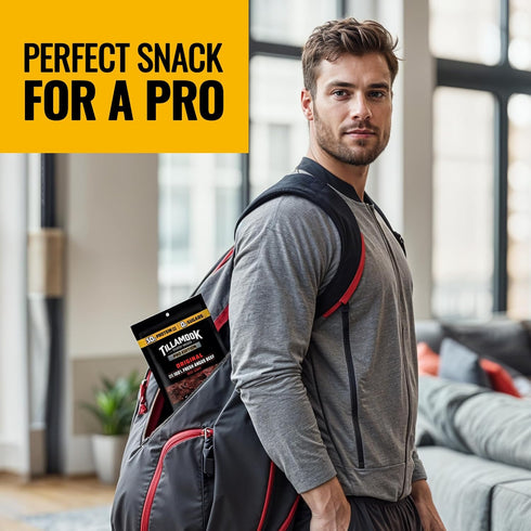 Country 2.14 Oz, Tillamook Beef Jerky, Smoker PRO Edition, Zero Sugar, Original, Real Hardwood Smoked Fresh Angus Beef