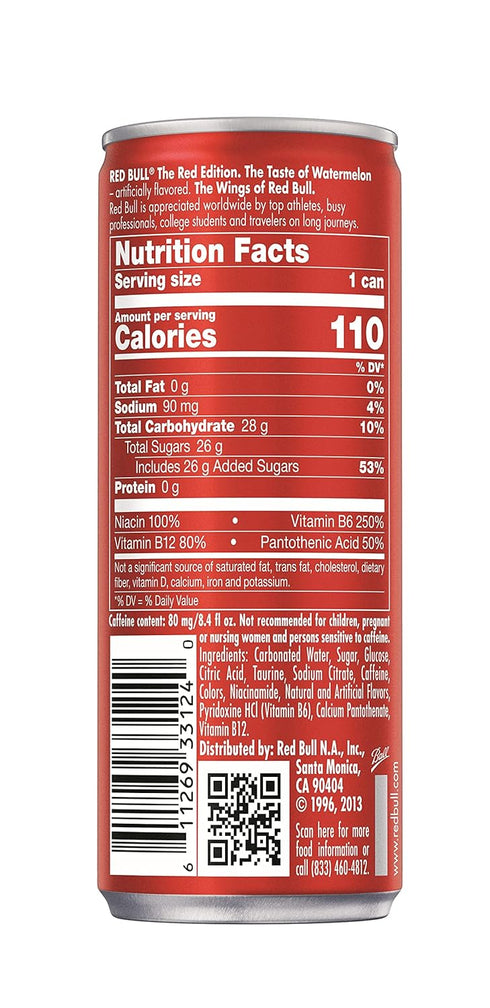 Pack, 8.4 Oz, 24 Red Bull Energy Drink Variety Red Edition, Amber Edition and Yellow Edition Energy Drinks, Fl Cans