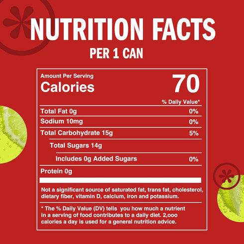 Beverages,8.4 Oz,(Pack 48) Izze Cherry Lime Straight FL
