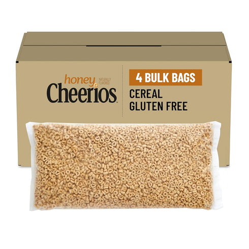 Honey Nut Cheerios Cereal Bulk Pack, 39 Oz (Pack of 4)