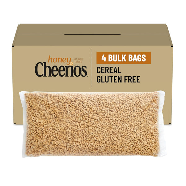 Honey Nut Cheerios Cereal Bulk Pack, 39 Oz (Pack of 4)