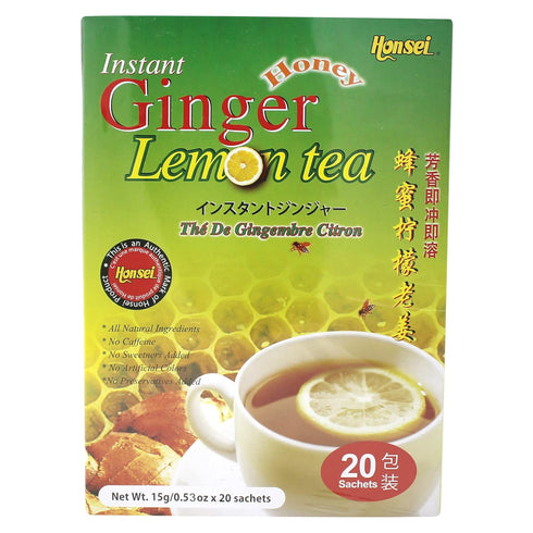 Honsei Instant Honey Lemon Ginger Tea (20s x 15g) 300g - perfect harmony