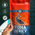 Omega-3 2oz Rublev Fish Jerky - Wild-Caught Tuna, Original Flavor, Dried Fish Strips, Rich, High-Protein Snack, Keto