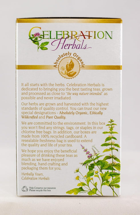 Celebration Herbals 24 Organic Chaste Tree Berries Tea, Bags