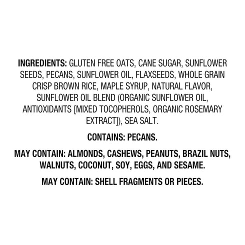 Aplenty 11 Oz (Pack 3) Amazon Brand, Maple Pecan Pie Granola