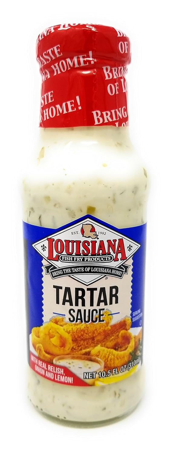 Louisiana Fish Fry Tartar Sauce - 10.5 oz Bottle (Pack of 2)